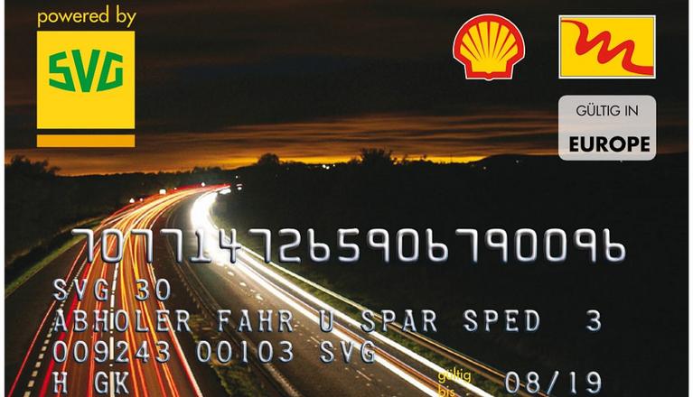 SVG euroShell Card SVG euroShell Tankkarte
